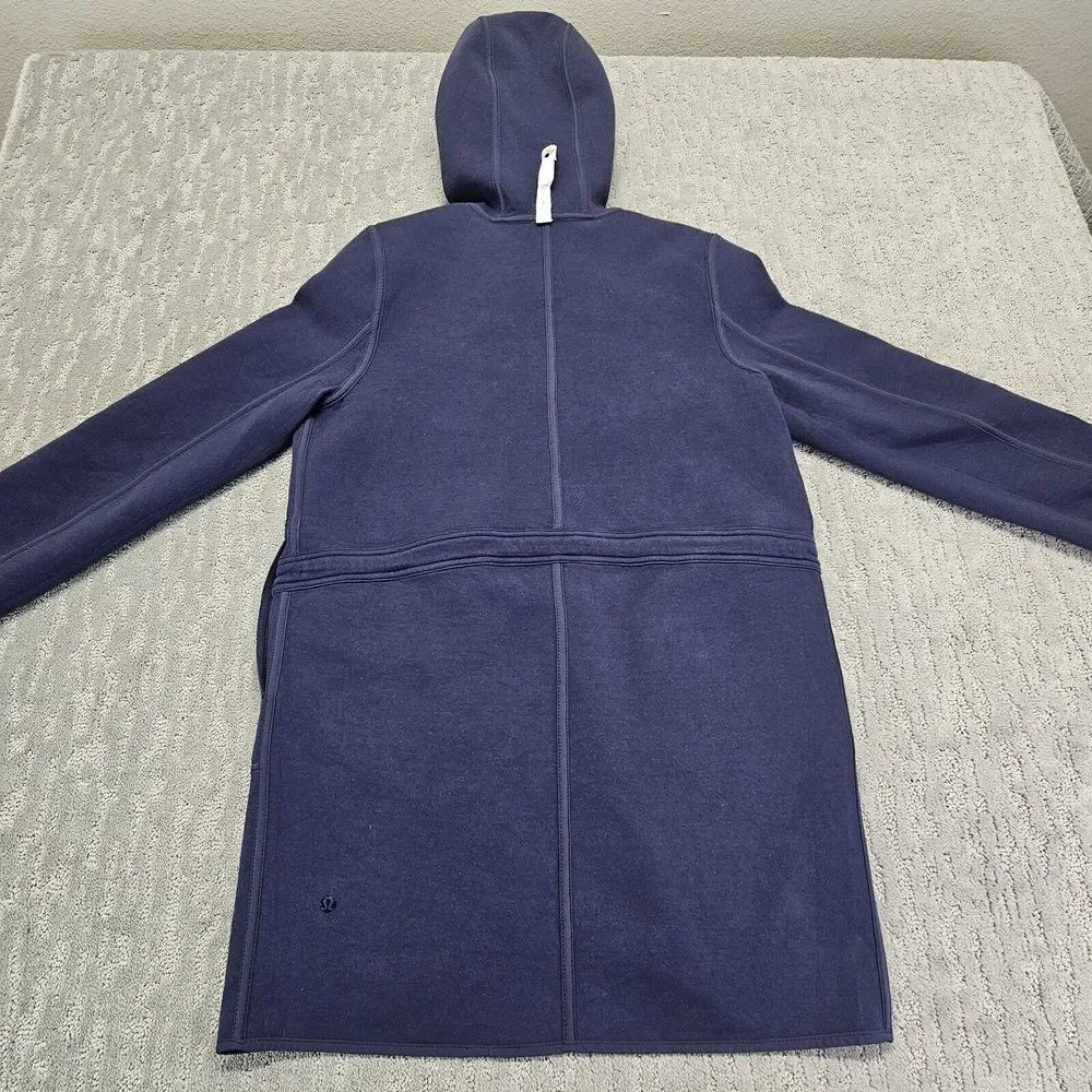 Lululemon‎ City Bound Wrap   Reversible Jacket Sz. S Heathered Indigo Purple